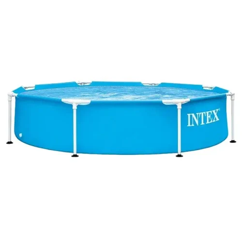 Framed Pool Intex Metal Frame, 1828L, Light Blue, 28205