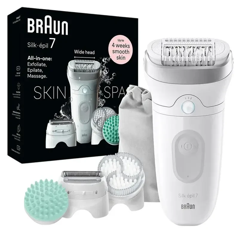 Epilator Braun SE7081, White 5