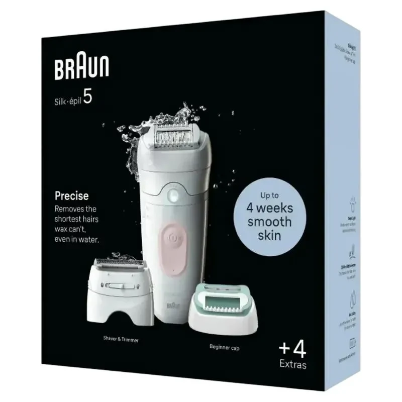 Epilator Braun SE5050, White 4