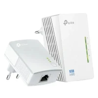 Wi-Fi + Powerline adapter TP-LINK TL-WPA4220 KIT, AV600, 600 Mbps, White