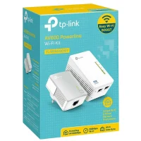 Wi-Fi + Powerline adapter TP-LINK TL-WPA4220 KIT, AV600, 600 Mbps, White 2