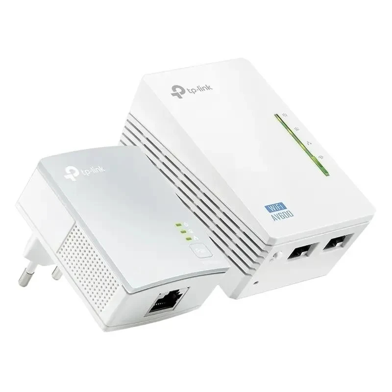 Wi-Fi + Powerline adapter TP-LINK TL-WPA4220 KIT, AV600, 600 Mbps, White 3