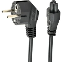 Power Cord Gembird PC-186-ML12-3M, 3 m, Black