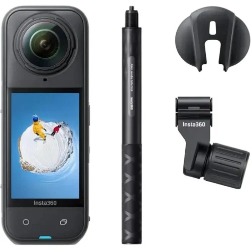 Action Camera Insta360 X5 Ski Bundle, Black