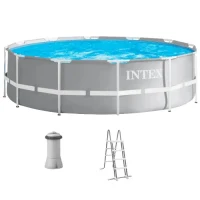Framed Pool Intex Prism Frame, 8592L, Grey, 26716