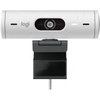 Webcam Logitech BRIO 500, Full-HD 1080P, White 4