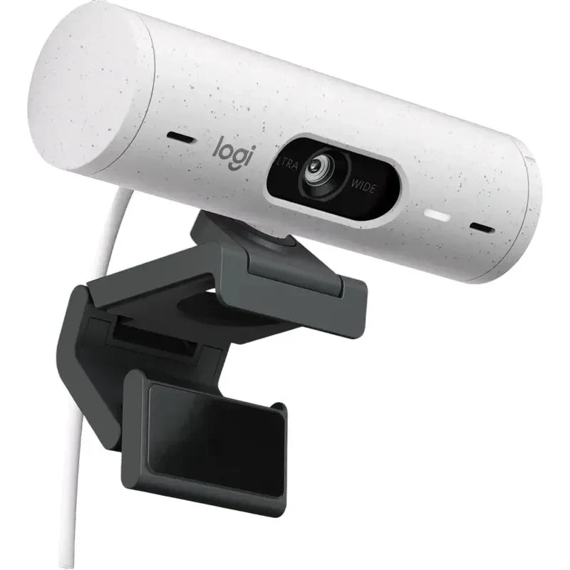 Webcam Logitech BRIO 500, Full-HD 1080P, White 3