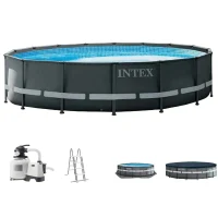 Framed Pool Intex XTR Ultra Frame, 19156L, Black, 26326