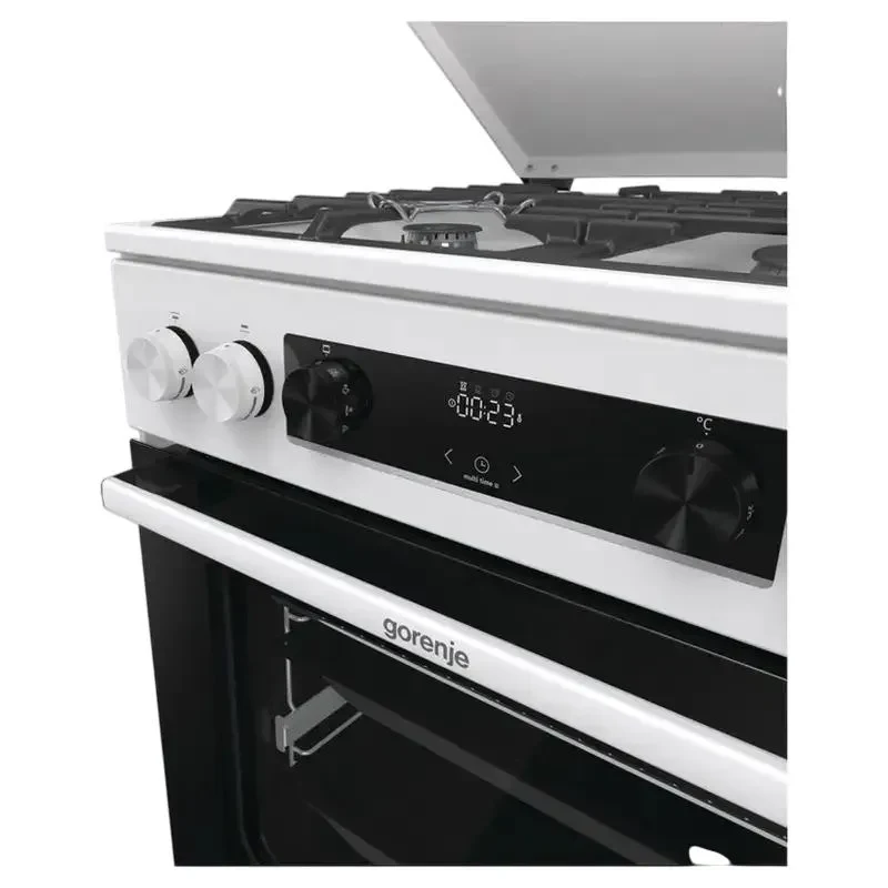 Combined cooker Gorenje GKS6C71WA, White 6