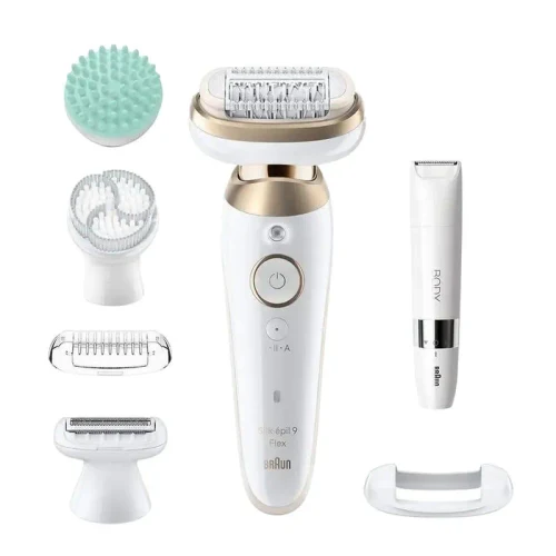 Epilator Braun SES9481 3D, White | Gold