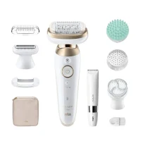 Epilator Braun SES9481 3D, White | Gold 3