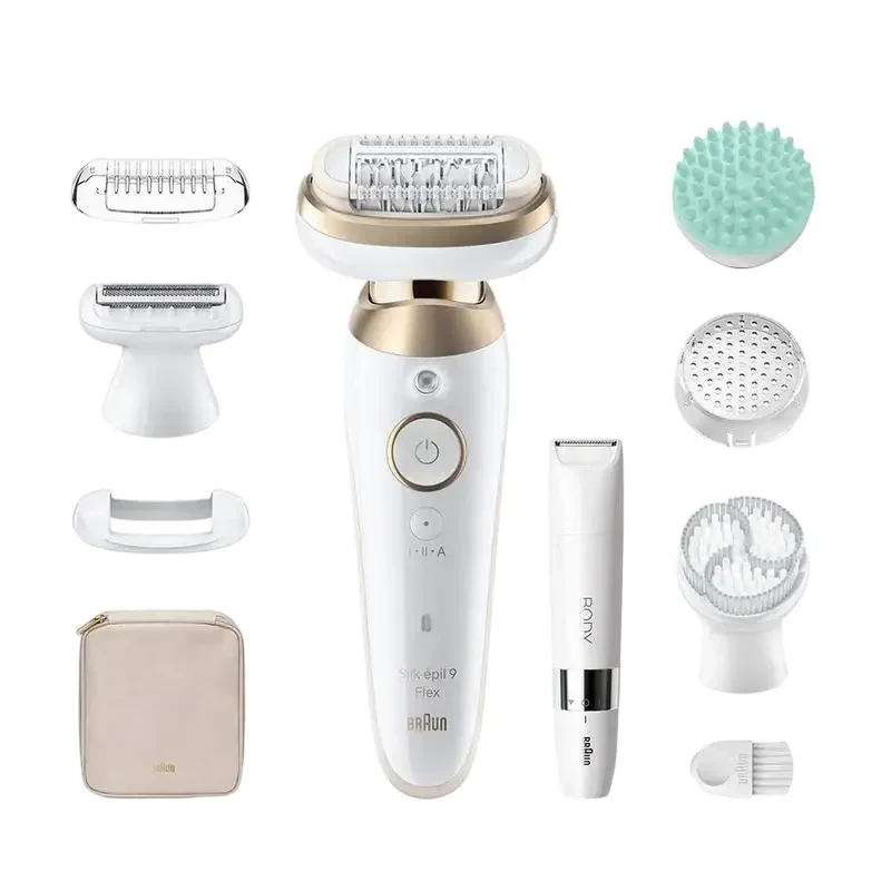 Epilator Braun SES9481 3D, White | Gold 3