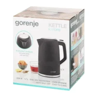 Electric Kettle Gorenje K17DPB, Black 7