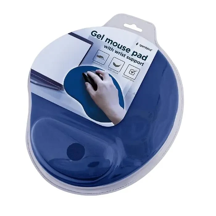 Mouse Pad Gembird MP-GEL-B, 240mm x 220mm, Blue 3