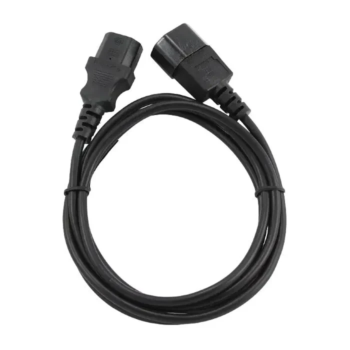 Power Cord Cablexpert Extension PC-189, 1.8 m, Black 2