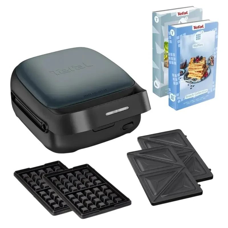 Sandwich Toaster Tefal SW862BF0, Black 2