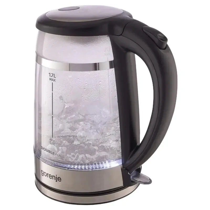 Electric Kettle Gorenje K17GDW, Black 10