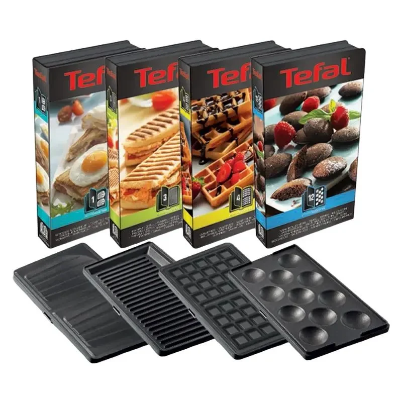 Multifunction Sandwich-Maker Tefal SW854D16, Black | Silver 2