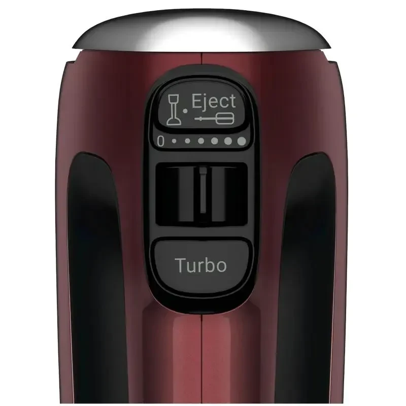 Hand mixer Tefal HT-652538, Red | Black 3