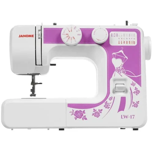 Sewing Machine JANOME LW17, White