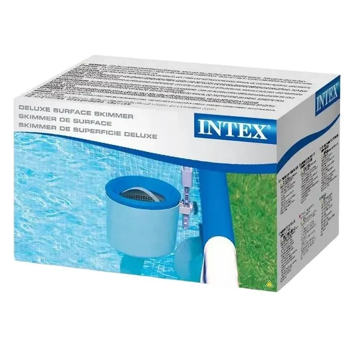 Skimmer for collecting garbage Intex Deluxe Surface Skimmer, White/Blue, 28000 3