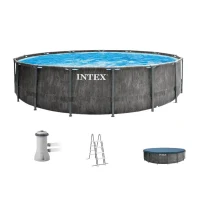 Framed Pool Intex GreyWood Premium, 16805L, Grey, 26742