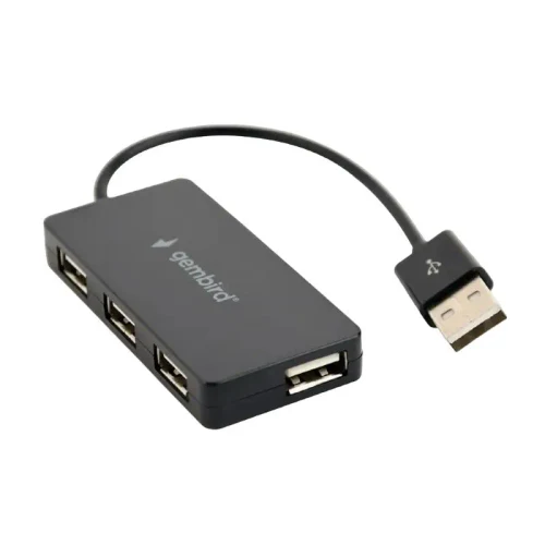 USB Hub Gembird UHB-U2P4-04, Black