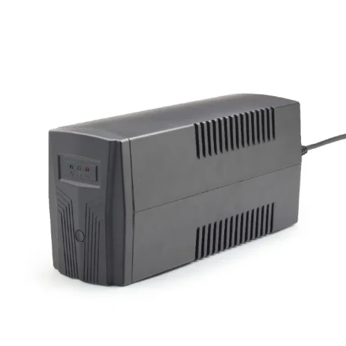UPS EnerGenie EG-UPS-B650 / 650VA / 390W / 2 x Schuko sockets / Black