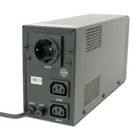 Gembird EnerGenie EG-UPS-031, LCD display, 650VA / 390W, UPS with AVR, Output sockets: 2 pcs x C13, 1 pc Schuko outlets 2