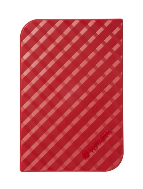2.5” HDD Extern Verbatim ”Store 'n' Go” / USB3.0 / 1.0TB / Red