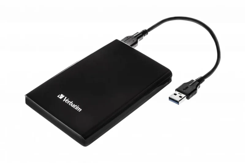 2.5” HDD Extern Verbatim Store 'n' Go G1 / USB3.0 / 1.0TB / Black 5