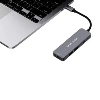 Adaptor Multiport USB-C Verbatim Essentials/ HDMI, USB-C PD, USB-A 3.2 Gen 1, USB-A 4