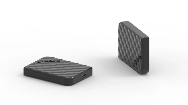 SSD Extern M.2 Verbatim Store 'n' Go Mini Diamond / 1TB / USB 3.2 Gen2 / Black 2