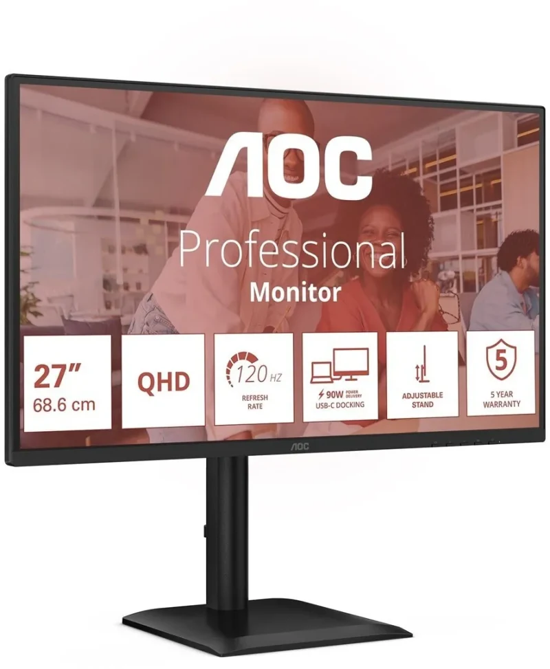  27.0” Monitor AOC Q27E4CV/ QHD /120Hz 2