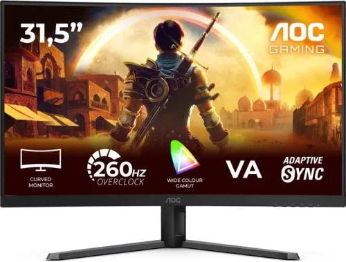 31.5” Monitor Gaming AOC C32G42ZE/ Curved / 260Hz