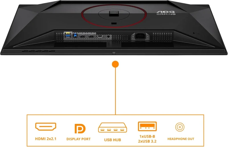 26.5” Monitor Gaming AOC Q27G4SDR/ QHD/ QD OLED/ 360Hz 8