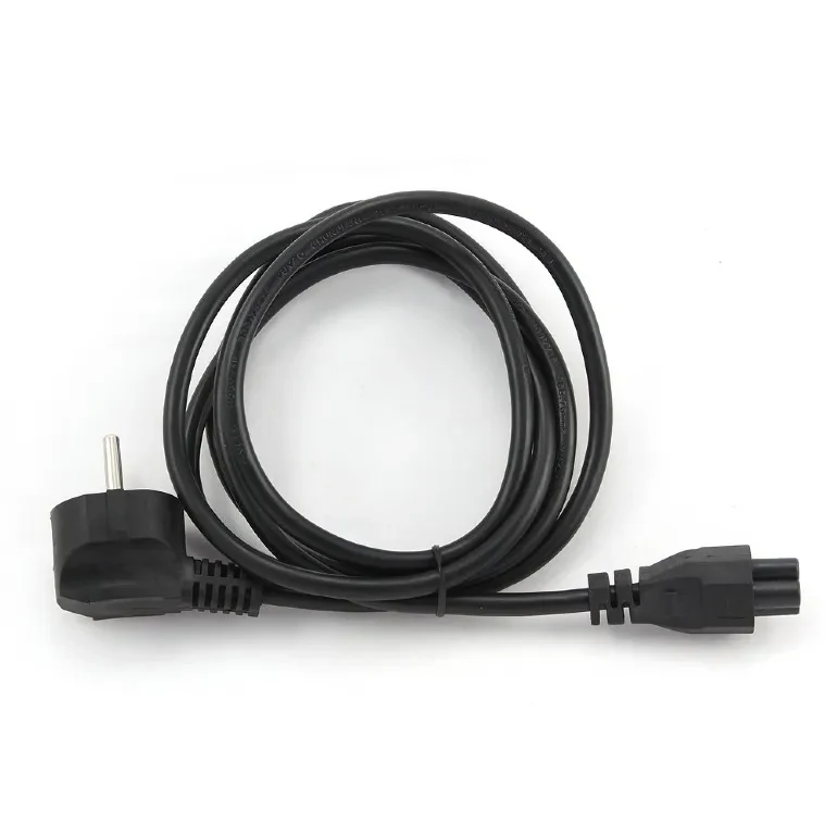Power cord - 1.8m - Cablexpert PC-186-ML12, 1.8 m, Schuko input / C5 output, VDE approved,  Molded plugs, Black 2