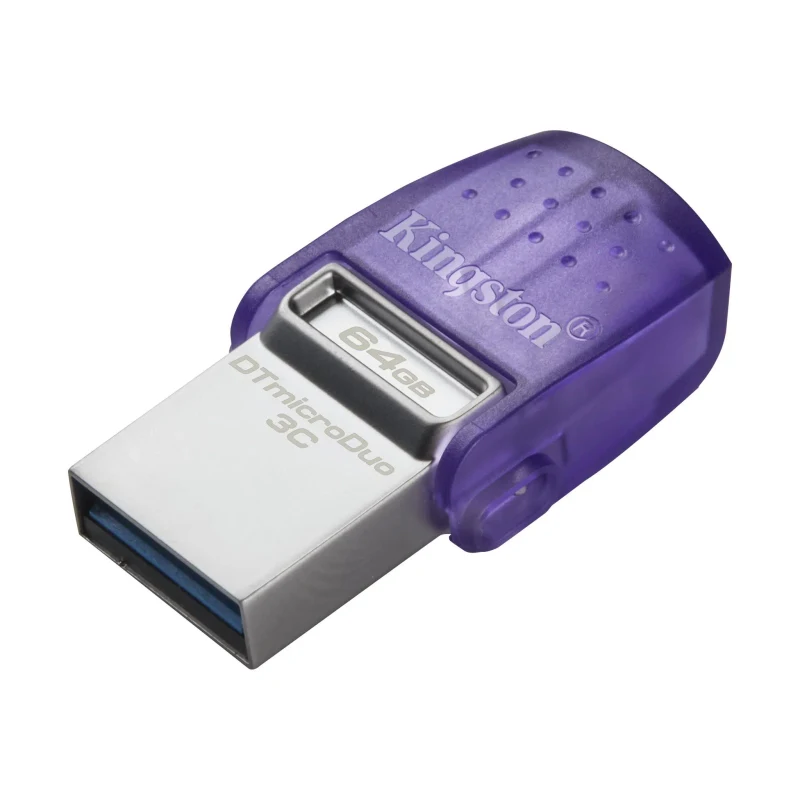 Flash Drive USB-C/A Kingston DataTraveler microDuo 3C G3/ 64GB/ 200 MB/s 2
