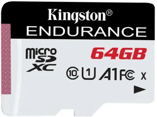 Card de memorie microSD 64GB Kingston High Endurance, 95Mbps