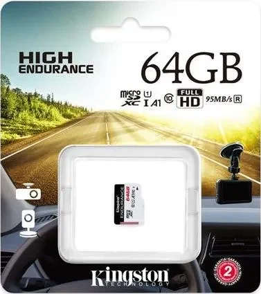 Card de memorie microSD 64GB Kingston High Endurance, 95Mbps 2