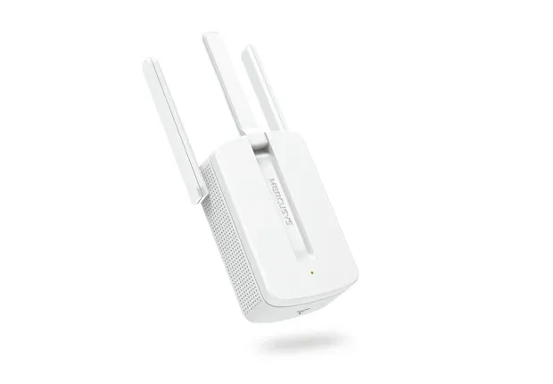 MERCUSYS MW300RE  N300 Wireless Wall Plugged Range Extender, 300Mbps, 2.4GHz, 802.11n/g/b, Ranger Extender button, Range extender mode, MIMO with 3 external antennas 2
