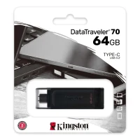 Flash Drive USB-С Kingston DataTraveler 70 / 64GB / 80 MByte/s 3