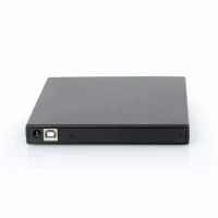 External DVD USB Drive Gembird  DVD-USB-04, CD-DA, CD-R, CD-RW, DVD+R, DVD+R DL, DVD+RW, DVD-R, DVD-R DL, DVD-RAM, DVD-ROM DL, DVD-RW, DVD-Video, Supported disc diameter: 80 mm,120 mm,  USB2.0, Black, Retail 4