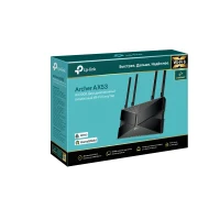 Wireless Router TP-LINK Archer AX53 / AX3000 Dual Band / Wi-Fi6 / Gigabit / 1WAN+4LAN / 4 external antennas 4