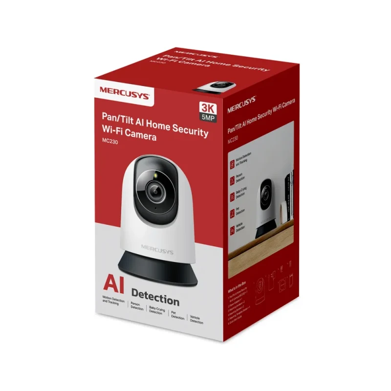 Camera de securitate IP de interior Mercusys MC230, White 9