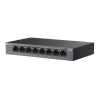 Switch TP-LINK LS108GP / 8 port / Gigabit / RJ45 / PoE+/ steel case 4