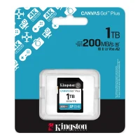 Card de memorie SD 1TB Kingston Canvas Go! Plus G4, 200/160Mbps 3