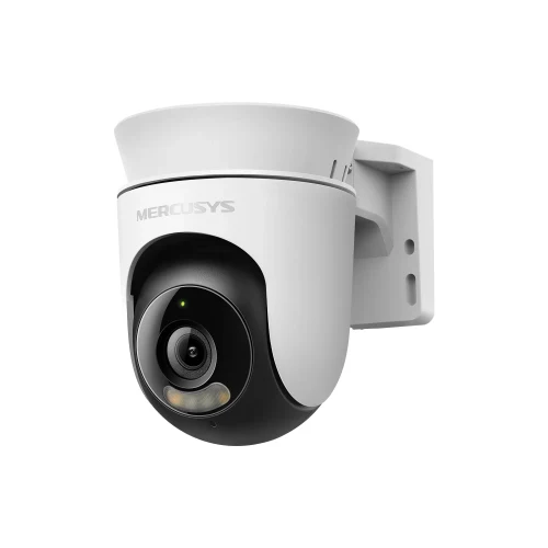 Camera inteligenta PTZ Wi-Fi pentru exterior MERCUSYS MC510, White