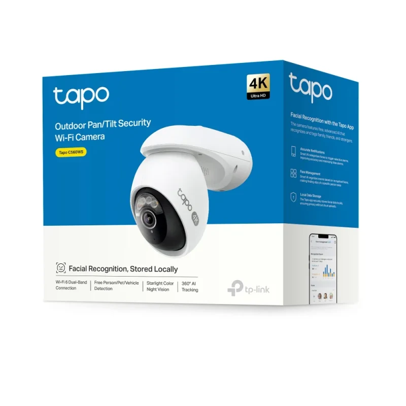 Camera de supraveghere pentru exterior TP-LINK Tapo C560WS, White 9