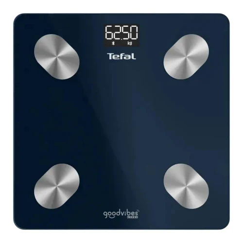 Electronic floor scales Tefal BM9720F0, Blue